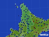 2025年04月19日の道北のアメダス(日照時間)