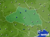 埼玉県のアメダス実況(風向・風速)(2025年04月19日)