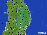 2025年04月26日の岩手県のアメダス(日照時間)