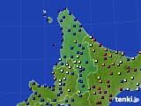 2025年04月27日の道北のアメダス(日照時間)