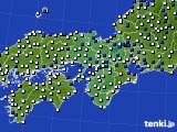 2025年04月29日の近畿地方のアメダス(風向・風速)