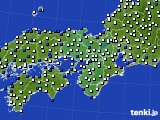 2025年05月02日の近畿地方のアメダス(風向・風速)