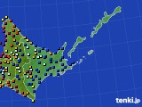 道東のアメダス実況(日照時間)(2025年05月03日)