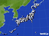 2025年05月05日のアメダス(風向・風速)