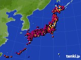 アメダス実況(日照時間)(2025年05月14日)