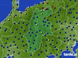 長野県のアメダス実況(日照時間)(2025年05月17日)