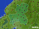 岐阜県のアメダス実況(日照時間)(2025年05月21日)