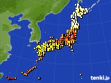 アメダス実況(気温)(2025年05月21日)