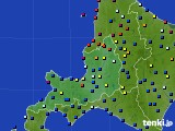 2025年05月24日の道央のアメダス(日照時間)