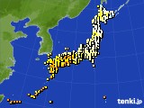 2025年05月31日のアメダス(気温)
