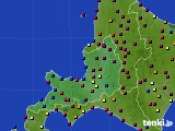 道央のアメダス実況(日照時間)(2025年06月12日)