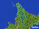 道北のアメダス実況(日照時間)(2025年06月17日)