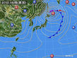 2015年01月07日の実況天気図