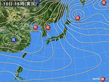 2015年01月10日の実況天気図