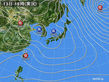 2015年01月13日の実況天気図