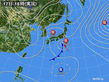 2015年02月17日の実況天気図