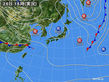 2015年02月25日の実況天気図