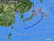 2015年02月27日の実況天気図
