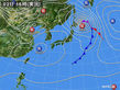 2015年03月02日の実況天気図