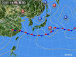 2015年06月22日の実況天気図