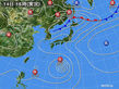 2015年07月14日の実況天気図