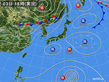 2015年08月03日の実況天気図