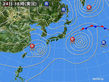 2015年08月24日の実況天気図