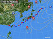 2015年09月07日の実況天気図