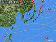 2015年09月14日の実況天気図