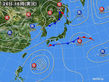 2015年09月26日の実況天気図