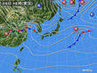 2015年11月06日の実況天気図