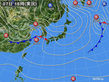 2015年11月07日の実況天気図