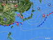 2015年11月13日の実況天気図