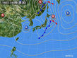 2015年11月15日の実況天気図