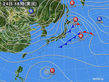 2015年11月24日の実況天気図