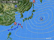 2015年12月10日の実況天気図