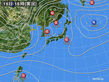2015年12月15日の実況天気図