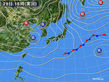 2015年12月29日の実況天気図