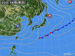 2016年02月02日の実況天気図