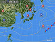 2016年02月04日の実況天気図