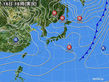 2016年02月16日の実況天気図