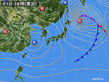 2016年03月01日の実況天気図