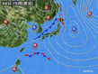 2016年03月06日の実況天気図