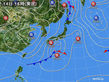 2016年03月14日の実況天気図