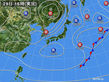 2016年03月29日の実況天気図