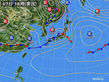 2016年04月07日の実況天気図