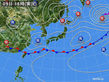 2016年04月09日の実況天気図