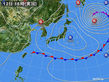 2016年04月12日の実況天気図