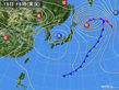 2016年04月15日の実況天気図