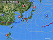 2016年04月21日の実況天気図